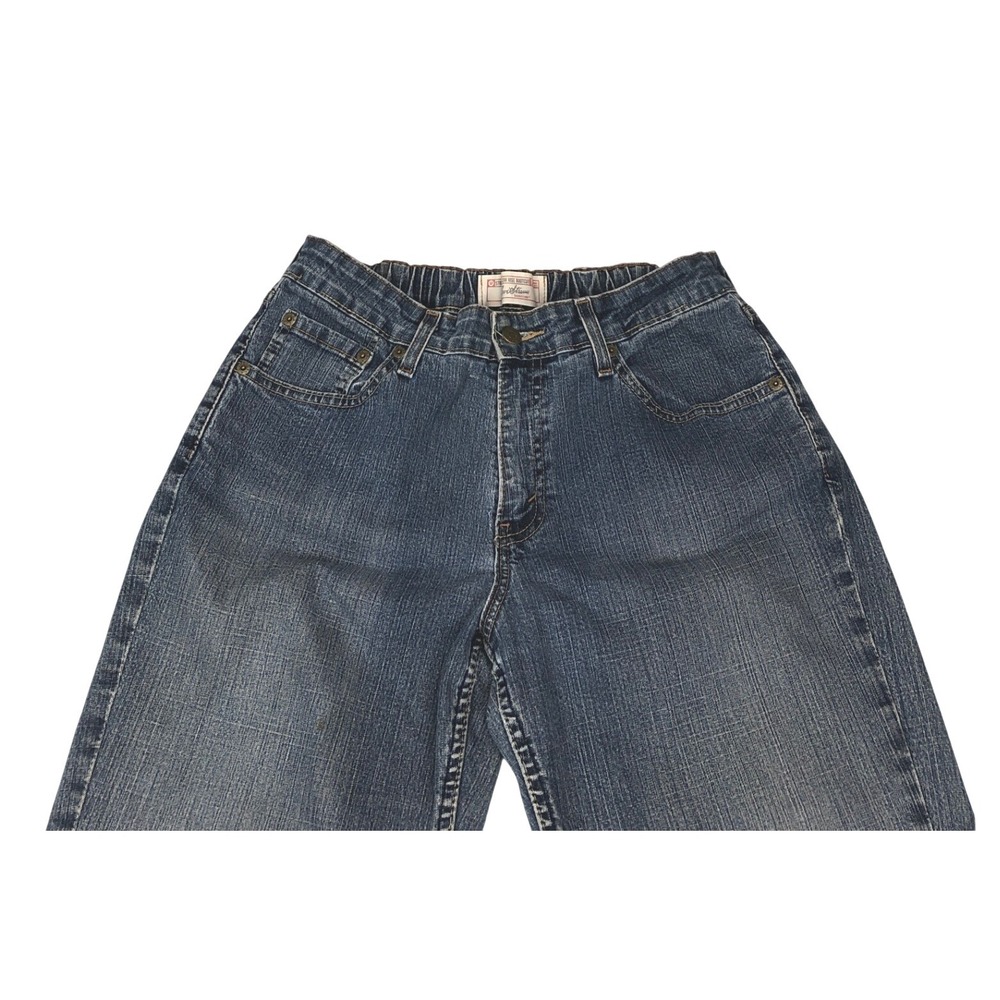 Vintage Levi Strauss Signature Womens Low Rise Bootcut Jeans Stretch Size 10x30 - Picture 6 of 9